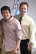 With Mitch Albom